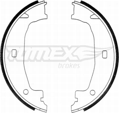 TOMEX brakes TX 21-24 - Brake Set, drum brakes www.avaruosad.ee