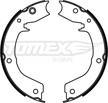 TOMEX brakes TX 22-19 - Brake Set, drum brakes www.avaruosad.ee