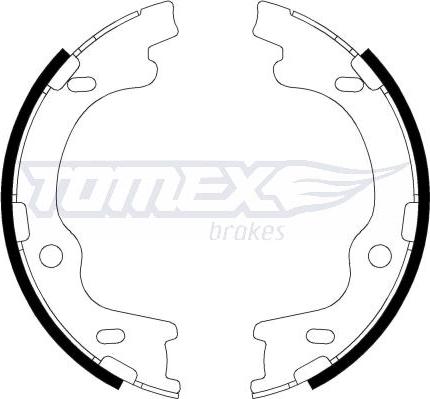 TOMEX brakes TX 22-20 - Brake Set, drum brakes www.avaruosad.ee