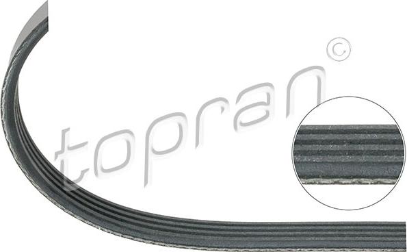 Topran 500 683 - V-Ribbed Belts www.avaruosad.ee