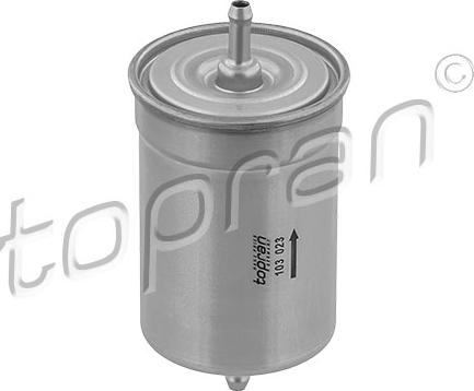 Topran 103 023 - Fuel filter www.avaruosad.ee