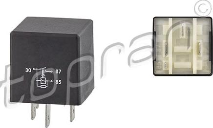 Topran 107 263 - Relay, fuel pump www.avaruosad.ee