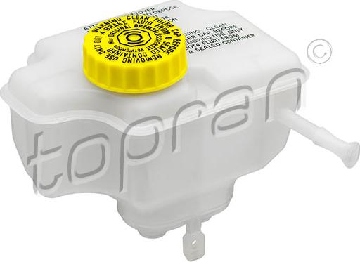 Topran 114 008 - Expansion Tank, brake fluid www.avaruosad.ee