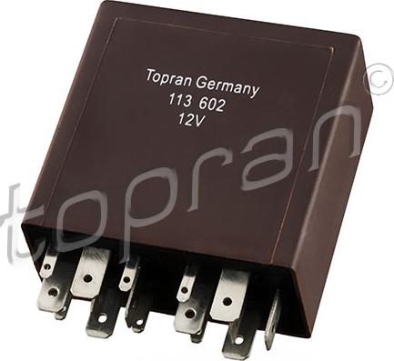 Topran 113 602 - Реле, интервал включения стеклоочистителя www.avaruosad.ee