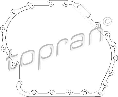 Topran 113 389 - Oil Seal, automatic transmission www.avaruosad.ee