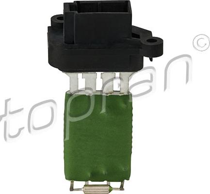 Topran 304 210 - Resistor, interior blower www.avaruosad.ee