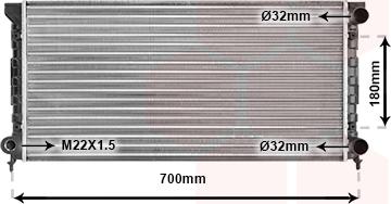 TQ TQ-58002072 - Radiator, engine cooling www.avaruosad.ee