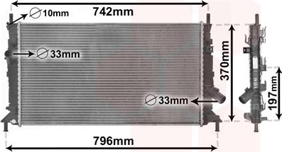 TQ TQ-18002370 - Radiaator,mootorijahutus www.avaruosad.ee