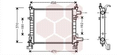 TQ TQ-18002260 - Radiaator,mootorijahutus www.avaruosad.ee