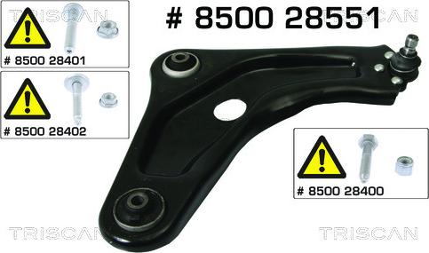 Triscan 8500 28551 - Track Control Arm www.avaruosad.ee