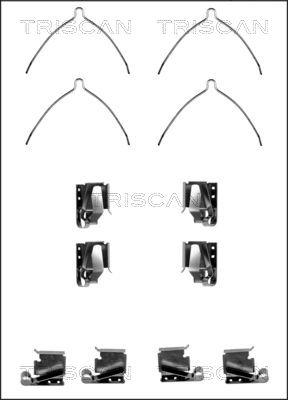 Triscan 8105 131619 - Accessory Kit for disc brake Pads www.avaruosad.ee