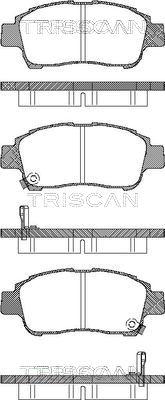 Triscan 8110 13019 - Brake Pad Set, disc brake www.avaruosad.ee
