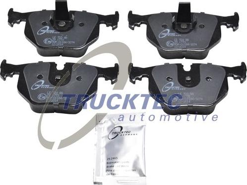 Trucktec Automotive 08.34.102 - Brake Pad Set, disc brake www.avaruosad.ee