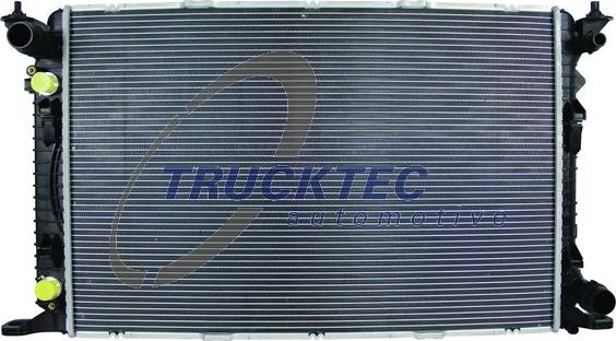 Trucktec Automotive 07.40.084 - Radiator, engine cooling www.avaruosad.ee