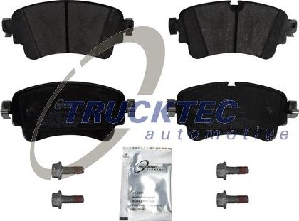 Trucktec Automotive 07.35.285 - Тормозные колодки, дисковые www.avaruosad.ee