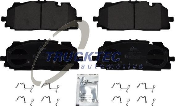 Trucktec Automotive 07.35.273 - Brake Pad Set, disc brake www.avaruosad.ee