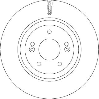 TRW DF7592 - Disco de freno www.avaruosad.ee