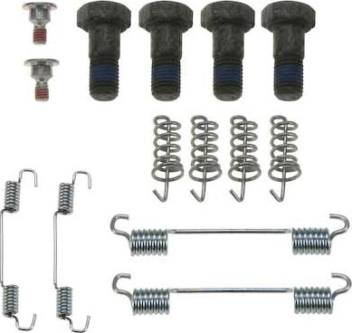 TRW SFK232 - Kit d'accessoires, mâchoires de frein de stationnement www.avaruosad.ee