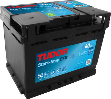 Tudor TL600 - Стартерная аккумуляторная батарея, АКБ www.avaruosad.ee
