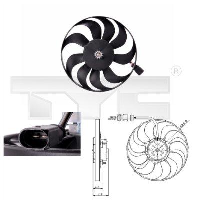 TYC 802-0001 - Ventilators, Motora dzesēšanas sistēma www.avaruosad.ee