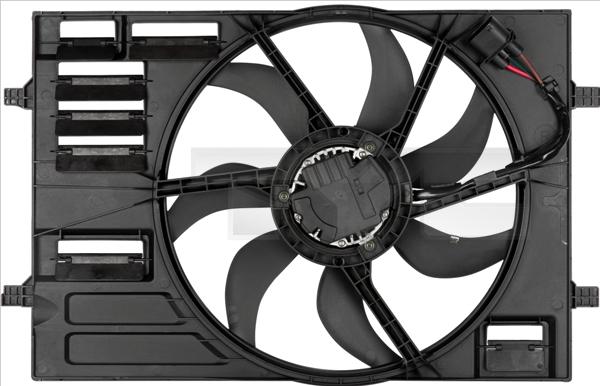 TYC 837-0055 - Fan, radiator www.avaruosad.ee