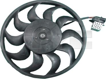 TYC 825-0023 - Fan, radiator www.avaruosad.ee