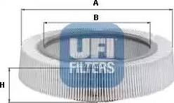 UFI 30.810.00 - Air Filter www.avaruosad.ee