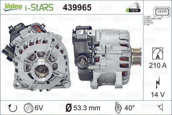 Valeo 439965 - Alternator, starter www.avaruosad.ee