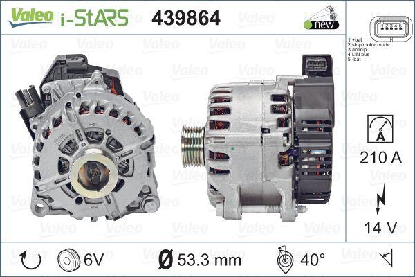 Valeo 439864 - Alternator, starter www.avaruosad.ee