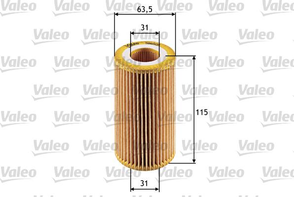 Valeo 586505 - Filtre à huile www.avaruosad.ee