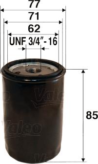 Valeo 586073 - Filtre à huile www.avaruosad.ee