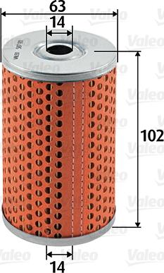 Valeo 587911 - Fuel filter www.avaruosad.ee