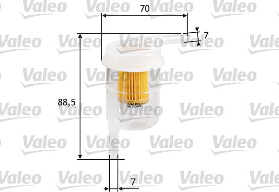 Valeo 587045 - Fuel filter www.avaruosad.ee