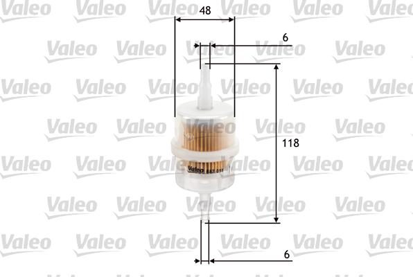Valeo 587011 - Fuel filter www.avaruosad.ee