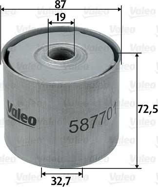 Valeo 587701 - Fuel filter www.avaruosad.ee