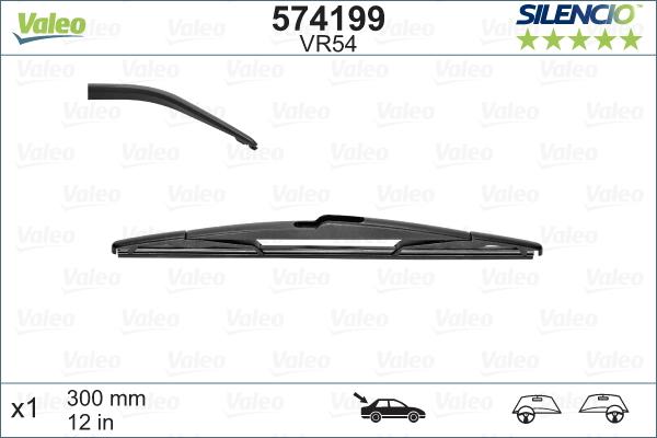 Valeo 574199 - Wiper Blade www.avaruosad.ee