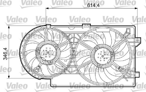 Valeo 698409 - Ventilaator,mootorijahutus www.avaruosad.ee