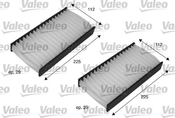 Valeo 698735 - Filtrs, Salona telpas gaiss www.avaruosad.ee