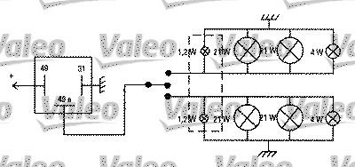 Valeo 641422 - Прерыватель указателей поворота www.avaruosad.ee