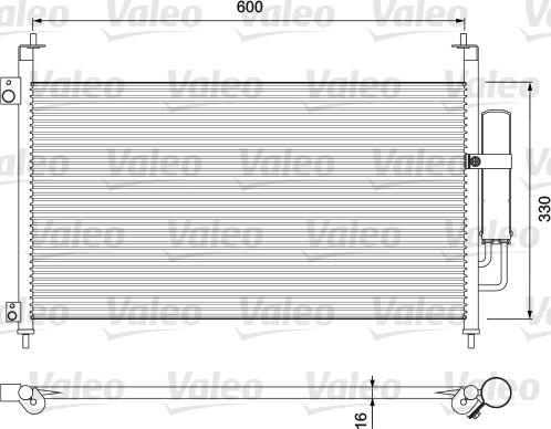 Valeo 810903 - Kondensaator,kliimaseade www.avaruosad.ee