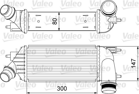 Valeo 818583 - Intercooler, charger www.avaruosad.ee
