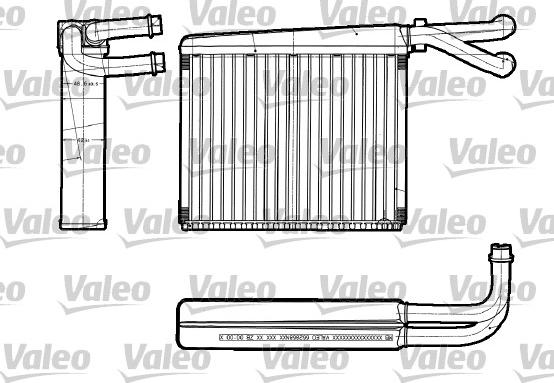 Valeo 812251 - Heat Exchanger, interior heating www.avaruosad.ee