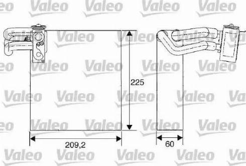 Valeo 817680 - Испаритель, кондиционер www.avaruosad.ee