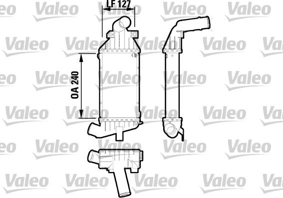 Valeo 817399 - Laddluftkylare www.avaruosad.ee