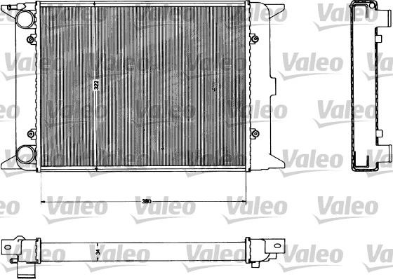 Valeo 883422 - Радиатор, охлаждение двигателя www.avaruosad.ee