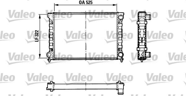 Valeo 883870 - Radiaator,mootorijahutus www.avaruosad.ee