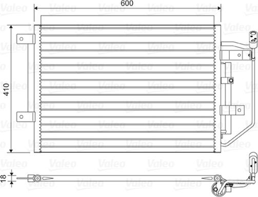 Valeo 822556 - Condensateur, climatisation www.avaruosad.ee