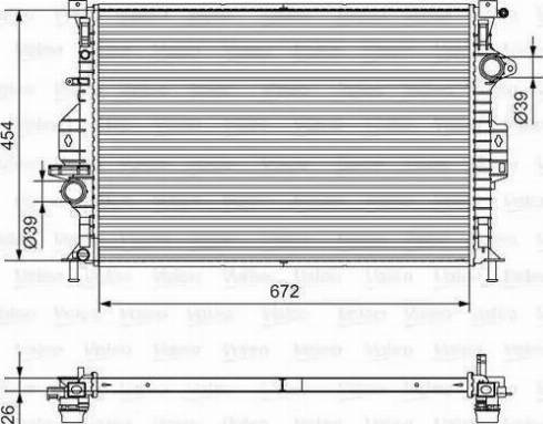 Ava Quality Cooling FD 2425 - Radiators, Motora dzesēšanas sistēma www.avaruosad.ee
