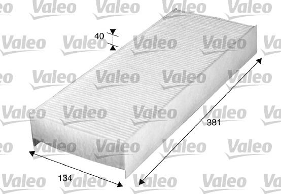 Valeo 716010 - Kabineluftfilter www.avaruosad.ee