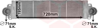 Van Wezel 58004233 - Kompressoriõhu radiaator www.avaruosad.ee